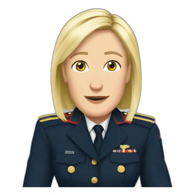 Marine Lepen sticker