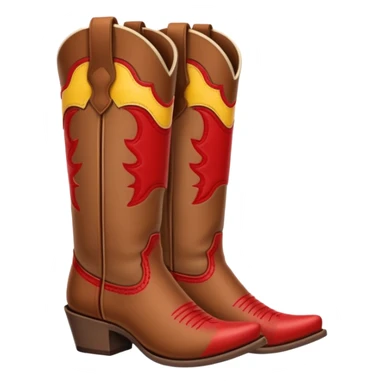 cowgirl boots cute a tiny bit of red on it NO TEAL  sticker