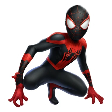 spiderman miles morales sticker