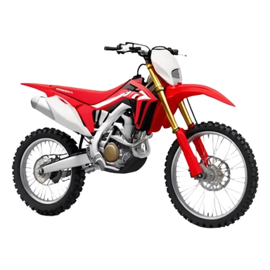 Honda CRF (Dirtbike) - Honda CRF250R (Model Year: 2022) (Iconic colour: Red) sticker