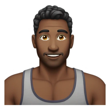 gay dude with makeup sticker