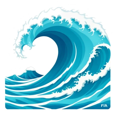 blue wave curacao fifa sticker