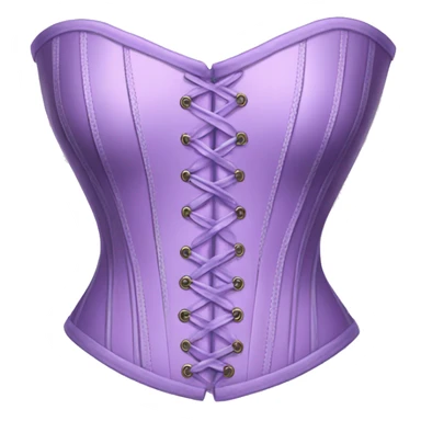 pastel purple corset  sticker