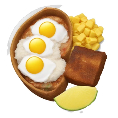 bandeja paisa colombiana sticker
