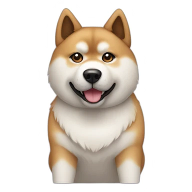 akita inu sticker