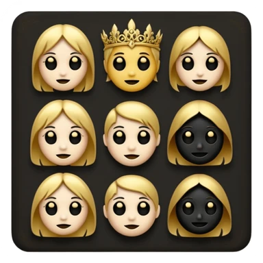 gothic emojis sticker