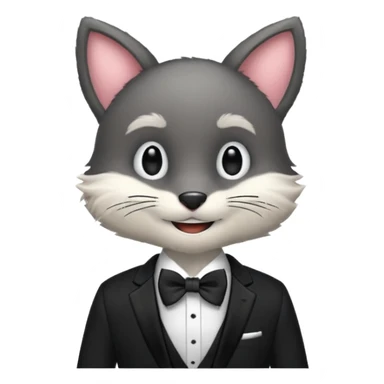 Hazbin hotel dizisindeki Husk sticker