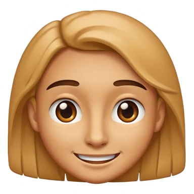 A face that is smirking  sticker