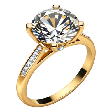 Aesthetic Engagement couple ring  sticker