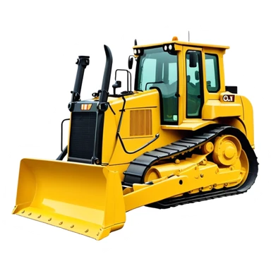 Bulldozer - CAT D6T (Model Year: 2021) (Iconic colour: Yellow) sticker