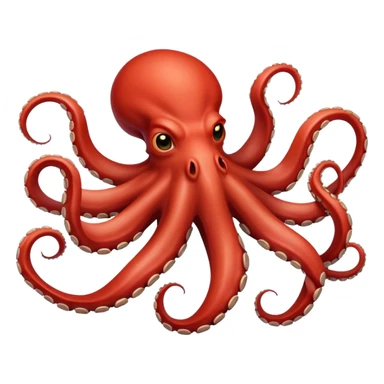 Asian communist revolutionary octopous sticker