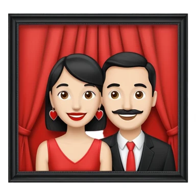 Cute London photo booth  sticker