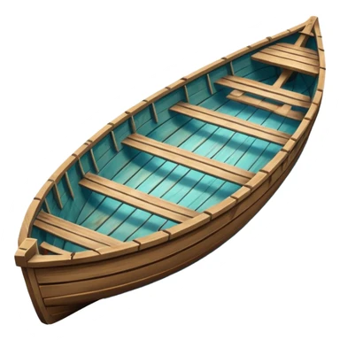 underwater row boat sticker