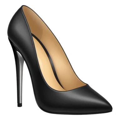 black high heels sticker