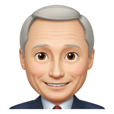 Putin smile sticker