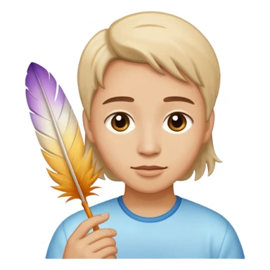 feather client sticker