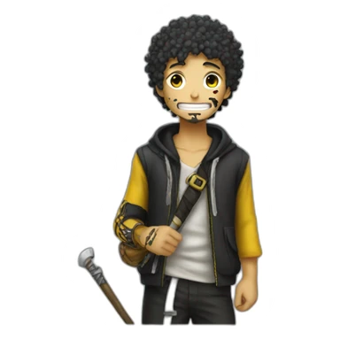 Trafalgar law sticker