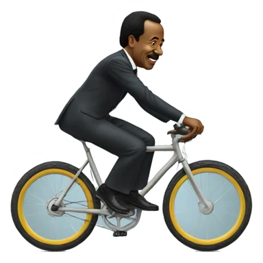 "Paul biya sur le vélo"  sticker