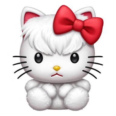 Hello-kitty hello-kitty mad sticker