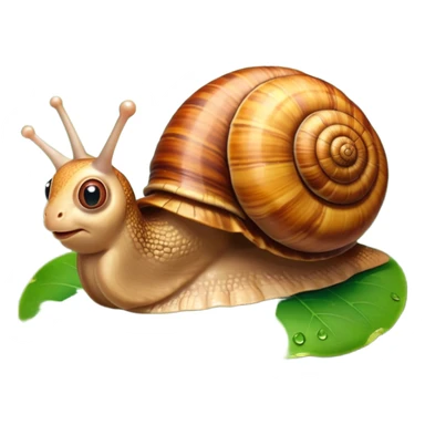 garden snail sticker