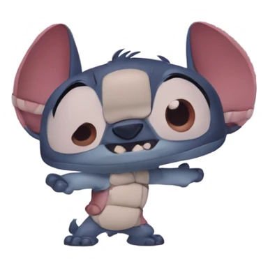 Stitch from lilo and stitch sticker