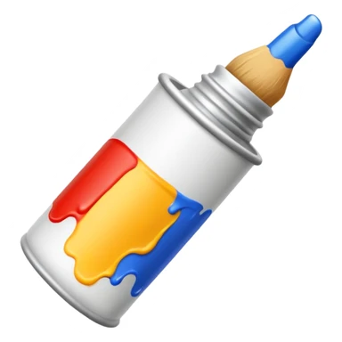 artist paint tube  sticker
