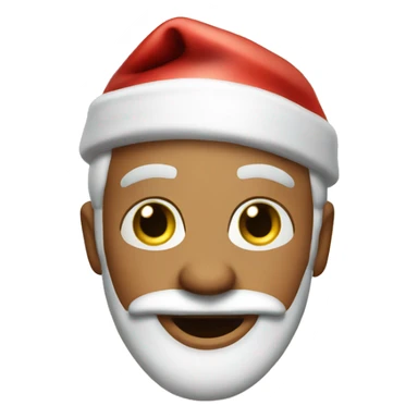 santa klaus at candlelight music show sticker