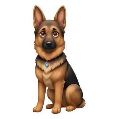 German Shepherd sticker