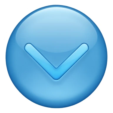 Create a verify parody badge  emoji with this ✅🔵 sticker