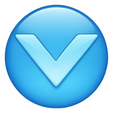 Creame la verificacion celeste chillante como un 100% como la de tiktok sticker