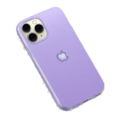 iPhone 14 pro in lilac case sticker