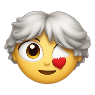 a moving red heart written inside te amo carmen sticker