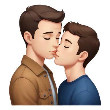 Create brandon flyyn kissing dylan minette sticker