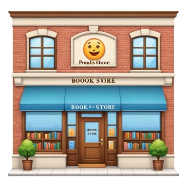 book store exterior sticker