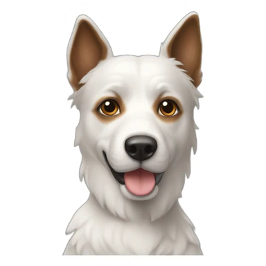 Border colie sticker