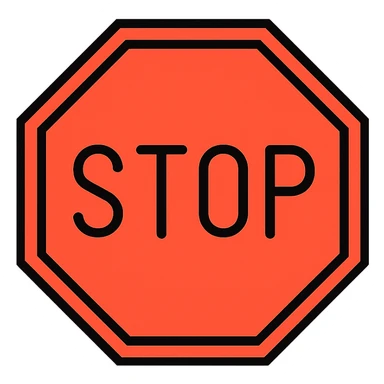 stop for a moment sticker
