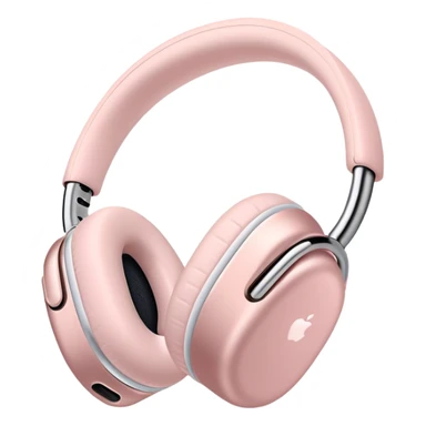 Airpods max light pink  sticker