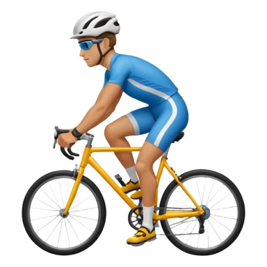 cyclist sticker