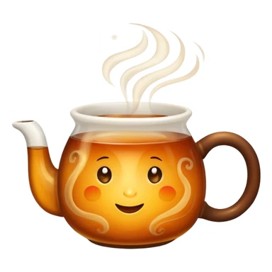 hot tea in mug sticker