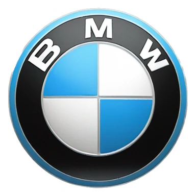 bmw logo sticker