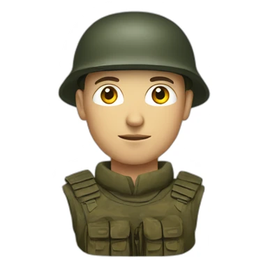 ukrain soldier sticker