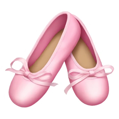 pink ballet shoes sticker