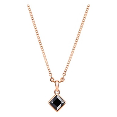 elegant rose gold diamond jewelry piece sticker