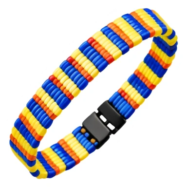 beaded friendship bracelet sticker