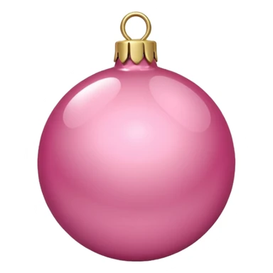 pink christmas ornament imperial style  sticker