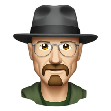 Heisenberg breaking bad sticker