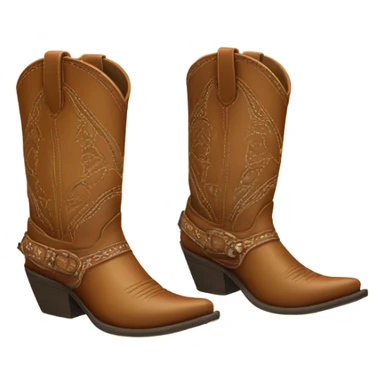 cowgirl boots sticker