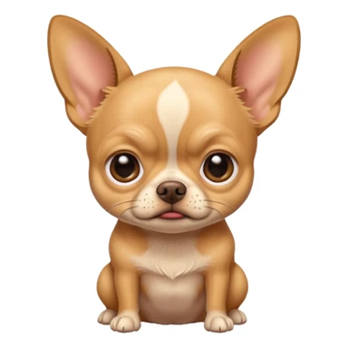very annoying toothless chihuahua sticker