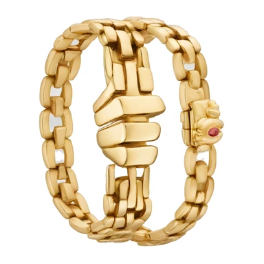 cartier gold bracelet sticker