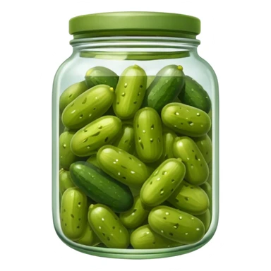 Jar of pickles sticker